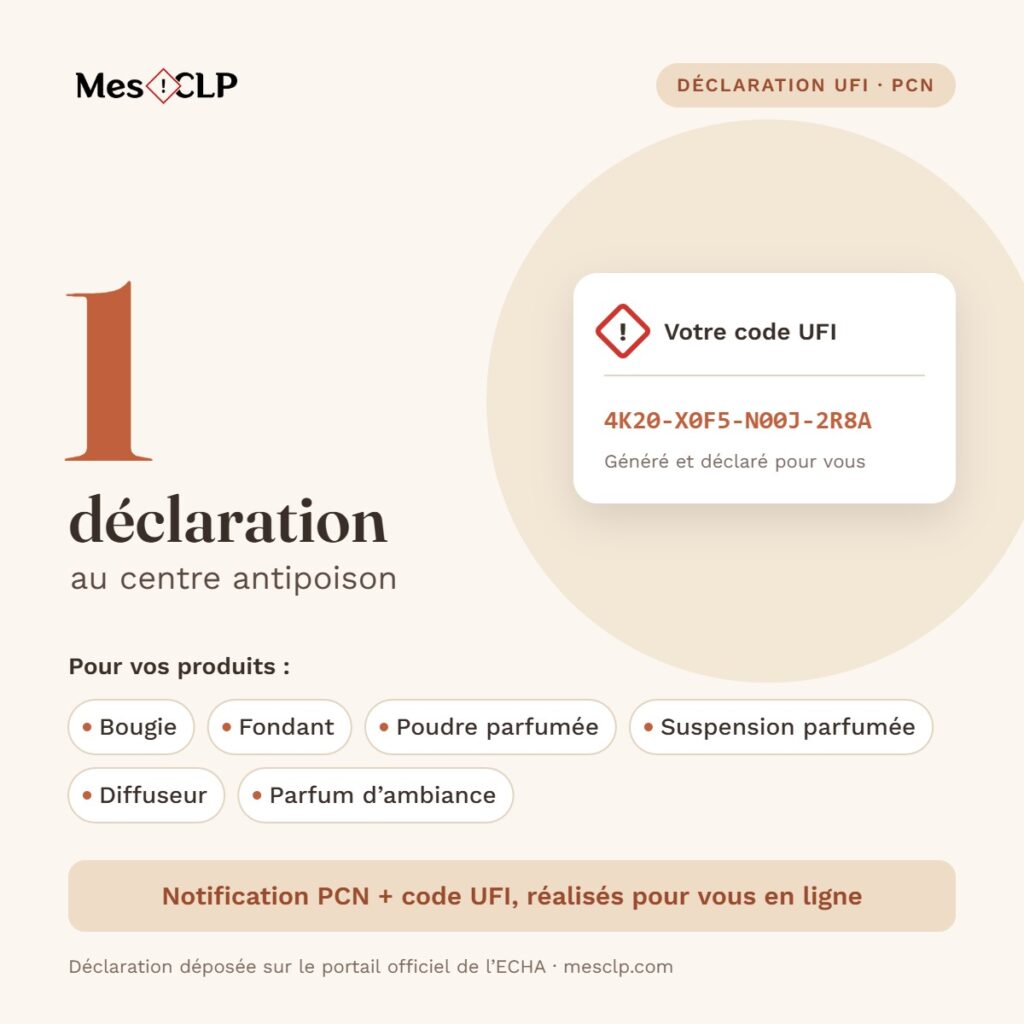 1 déclaration UFI au centre antipoison – Mes CLP